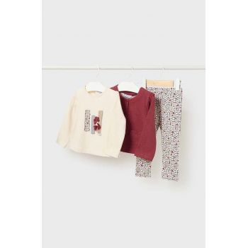 Mayoral compleu bebe culoarea rosu, 2709