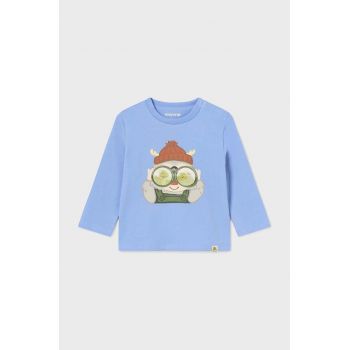 Mayoral longsleeve din bumbac pentru bebeluși cu imprimeu, 2036