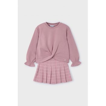 Mayoral set - bluză și fustă culoarea roz, 4220