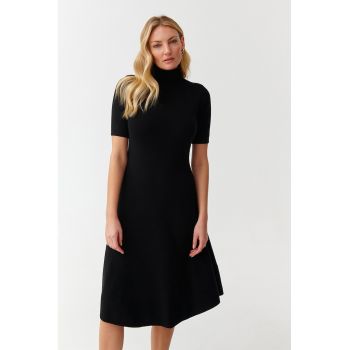 Rochie midi evazata Kiomi