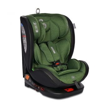 Scaun auto pentru copii cu isofix Ares i-Size si rotativ 360 grade 0 luni-12 ani Green