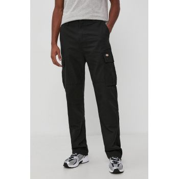 Dickies Pantaloni bărbați, culoarea negru, model drept