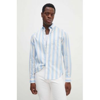 Gant camasa din bumbac barbati, cu guler button-down, regular, 3240140