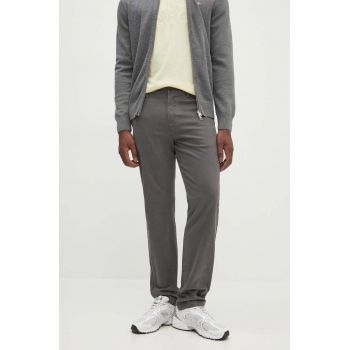Gant pantaloni barbati, culoarea gri, drept, 1505231