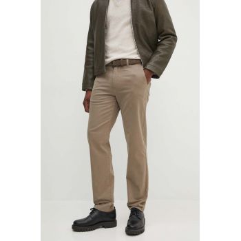 Gant pantaloni barbati, culoarea maro, drept, 1505231