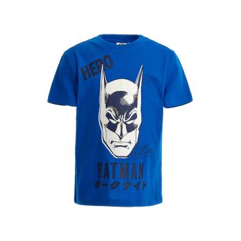 Tricou din bumbac cu imprimeu cu Super-Man