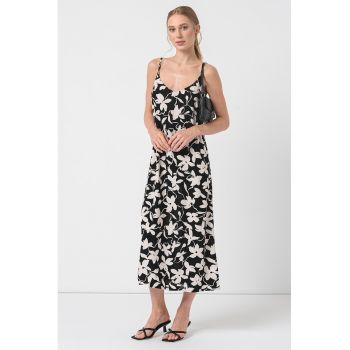 Rochie midi cu model floral Weta