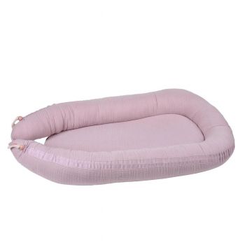 Babynest din bumbac organic, Rose