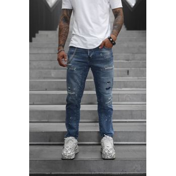 Blugi barbatesti - Chain 01 SKINNY FIT