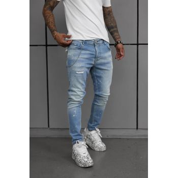 Blugi barbatesti - Chain 46 SKINNY FIT