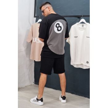 Compleu Bumbac 8Ball Negru