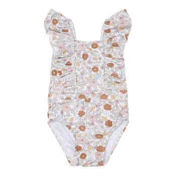 Costum de baie anti-UV Vintage Little Flowers - Little Dutch