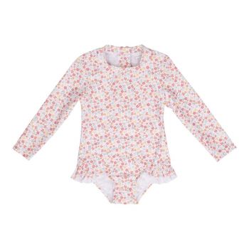 Costum de baie intreg anti-UV Summer Flowers - Little Dutch