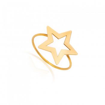 Inel Simplicity Star din Aur 14k ieftin