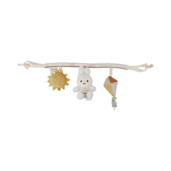 Jucarie pentru Carucior Miffy Vintage Sunny Stripes - Little Dutch