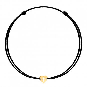 Bratara Religion Heart Clasic Collection din aur 14k