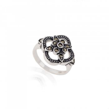 Inel din argint 925 cu marcasite 5.67g