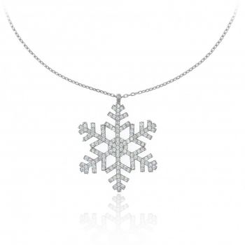 Colier din argint 925 - Snow Flake