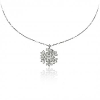 Colier din argint 925 - Snow Flake Flowers