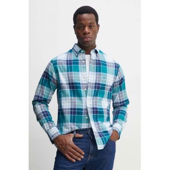 Gant camasa din bumbac barbati, cu guler button-down, regular, 3240148