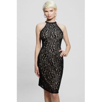 Rochie din dantela fara maneci