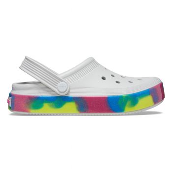 Saboti Crocs Off Court Glitter Band Clog Kids Gri - Atmosphere/Multi