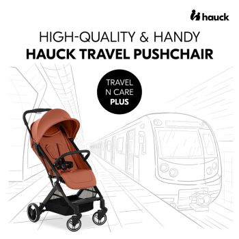 Carucior pentru copii Hauck Travel N Care Plus cork