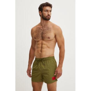 HUGO pantaloni scurti de baie culoarea negru, 50469323