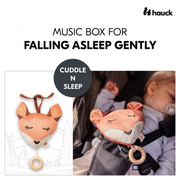 Jucarie muzicala soft touch Hauck Cuddle N Sleep Fox