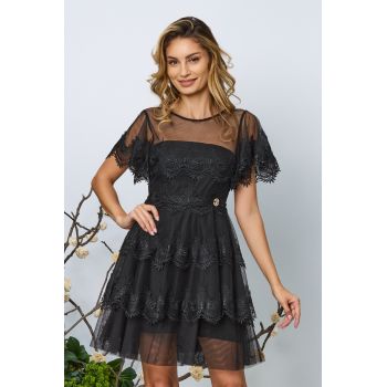 Rochie eleganta Gwen Neagra