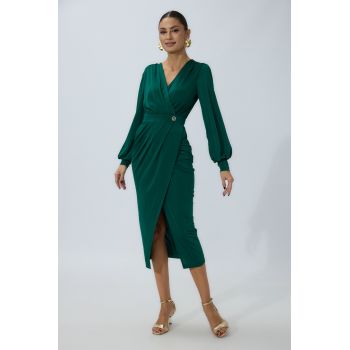 Rochie eleganta Sabine Verde