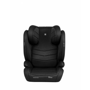 Scaun auto cu isofix KikkaBoo 100-150 cm i-Stand i-SIZE Black