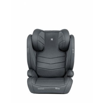 Scaun auto cu isofix KikkaBoo 100-150 cm i-Stand i-SIZE Dark Grey