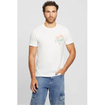 Tricou de bumbac cu model grafic