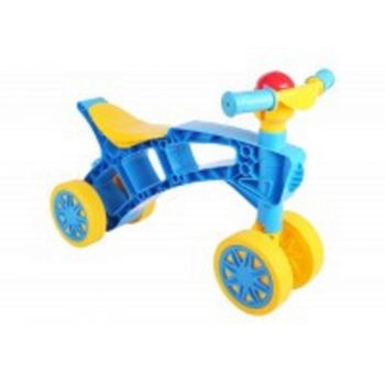 Vehicul de echilibru fara pedale cu 4 roti Minibike Blue