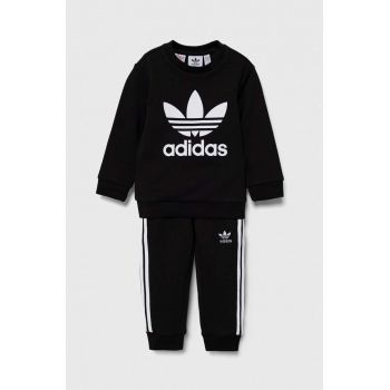 adidas Originals trening copii CREW SET culoarea negru, IX5150