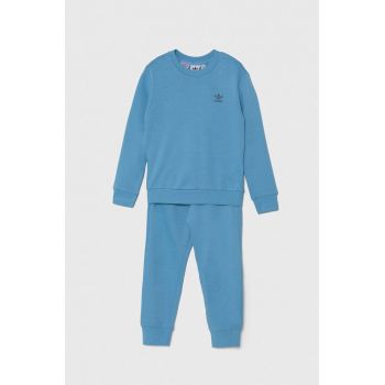 adidas Originals trening de bumbac pentru copii CREW SET IX9817