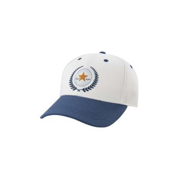 Converse șapcă din bumbac pentru copii culoarea bej, cu imprimeu, 9A5559