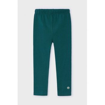 Mayoral leggins copii culoarea verde, neted, 717