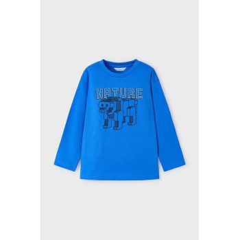 Mayoral longsleeve din bumbac pentru copii cu imprimeu, 4051