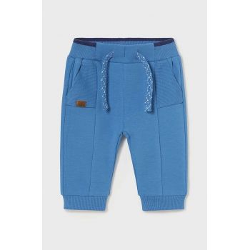 Mayoral Newborn pantaloni de trening pentru bebeluși neted, 2526