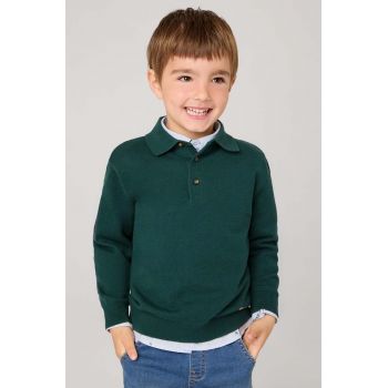 Mayoral pulover pentru copii din amestec de lana culoarea verde, 4102