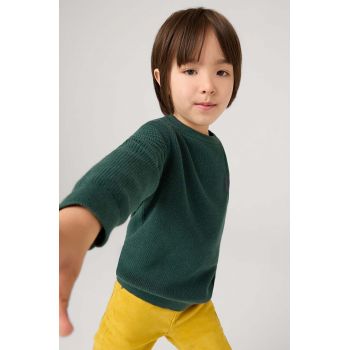 Mayoral pulover pentru copii din amestec de lana culoarea verde, light, 4337