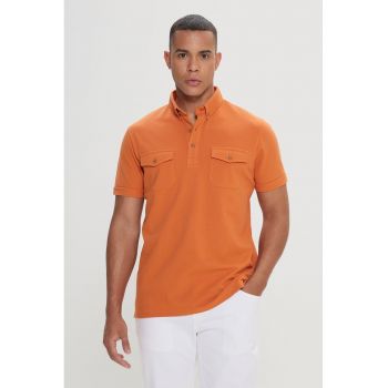 Tricou polo de bumbac