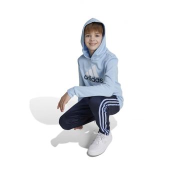 adidas bluza copii U BL 2 HOODIE cu glugă, cu imprimeu, IX9554