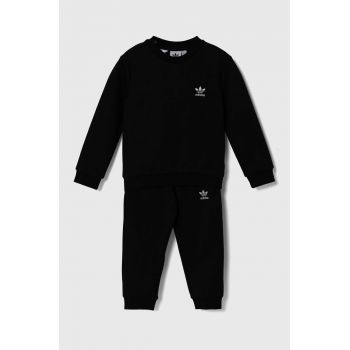 adidas Originals trening copii CREW SET culoarea negru, IW1021