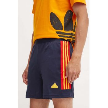 adidas pantaloni scurti Tiro barbati, culoarea albastru marin, IY4493