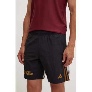 adidas Performance pantaloni scurti Pride barbati, culoarea negru, IW3954