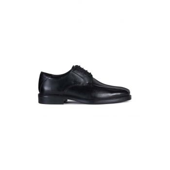 Geox pantofi de piele U BRANDOLF barbati, culoarea negru, U024VA 00043 C9999