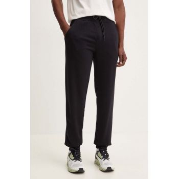 Iceberg pantaloni de trening culoarea negru, neted